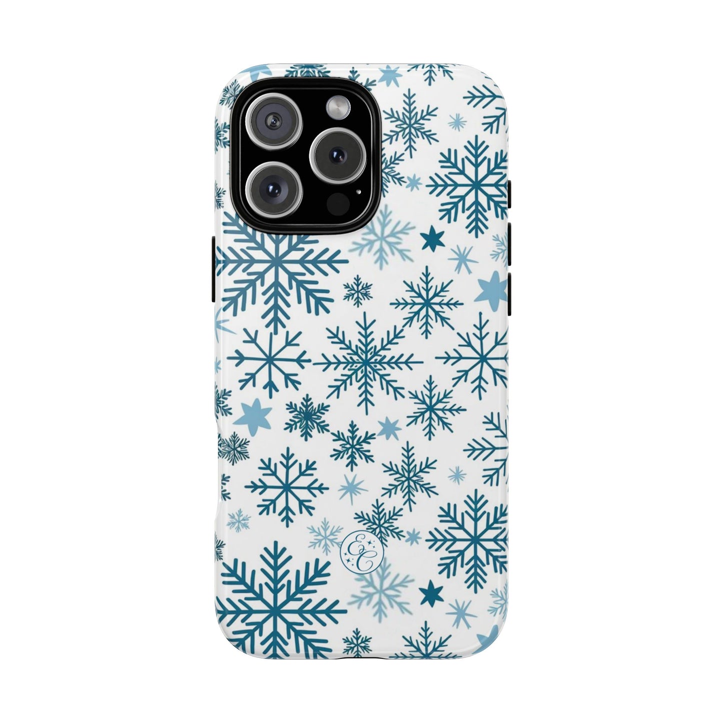 Winter Snowflakes Pattern Tough Phone Case