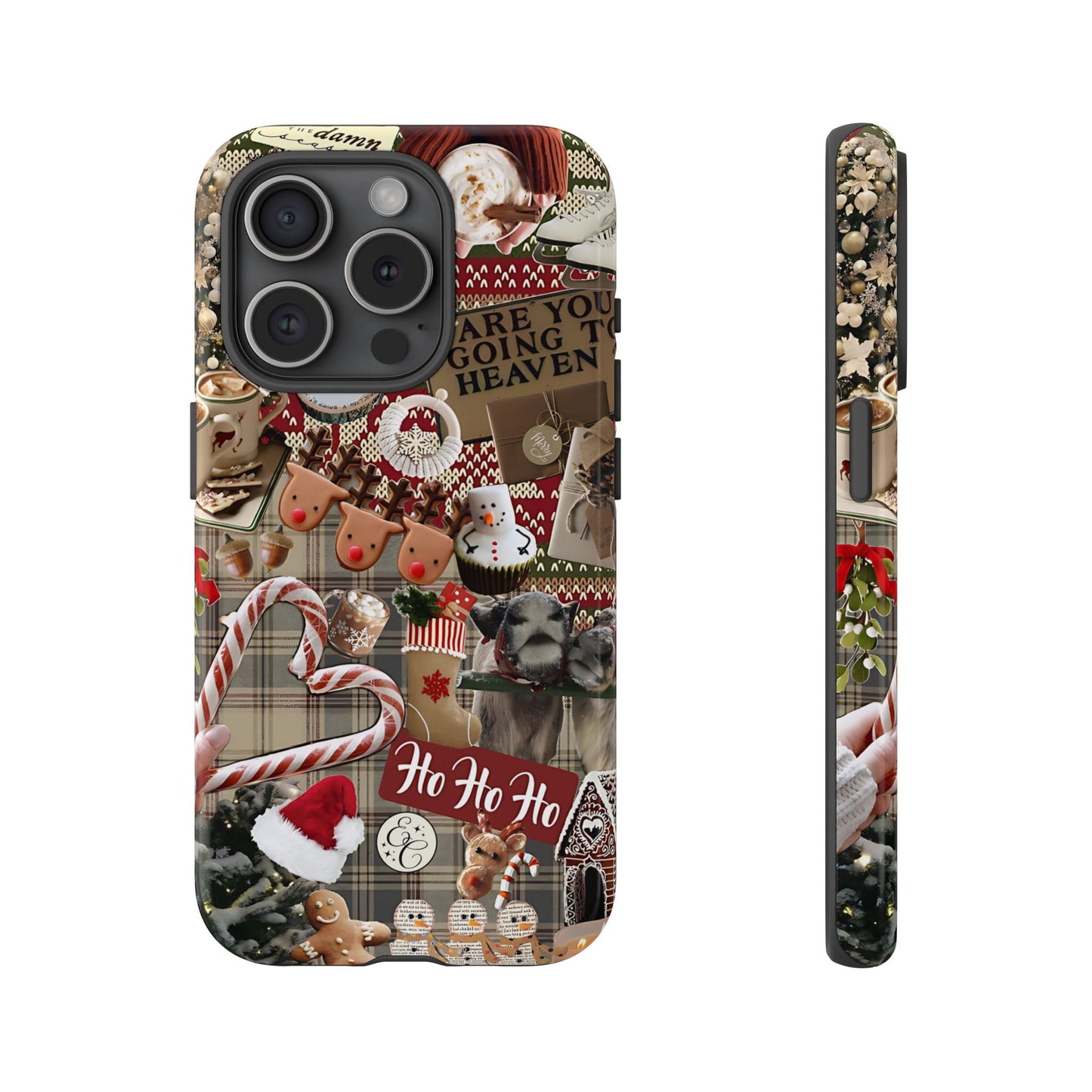 Christmas Festive Collage Tough Phone Case