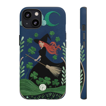 Irish Witch’s Moonlit Stroll Tough Phone Case