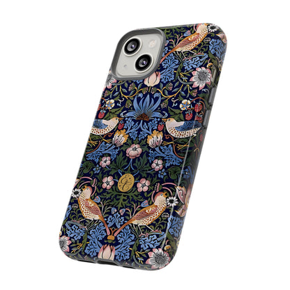 William Morris Strawberry Thief Tough Phone Case