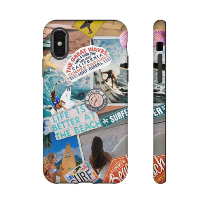 Surfer Girl Lifestyle Tough Phone Case