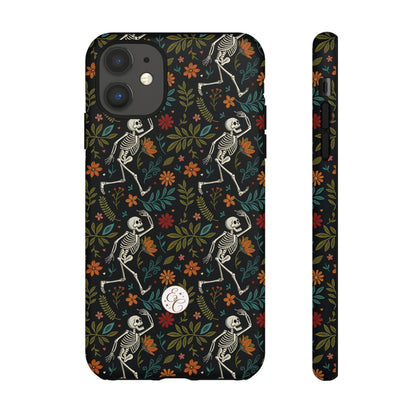 Boho Skeleton Pattern Halloween Phone Case