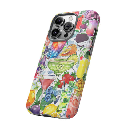 Summer Drinks Tough Phone Case