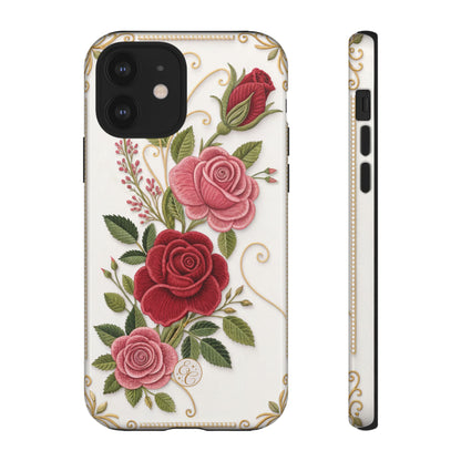 Elegant Rose Garden Tough Phone Case