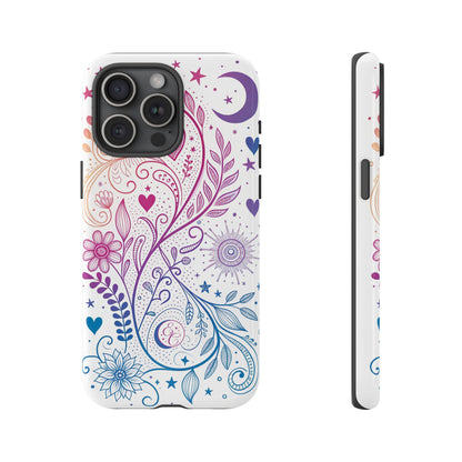 Subtel Bisexual Boho Doodle Tough Phone Case