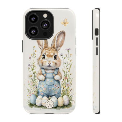 Bunny with Easter Eggs Tough Phone Case