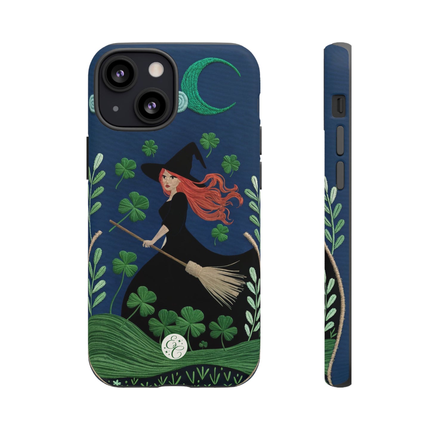 Irish Witch’s Moonlit Stroll Tough Phone Case
