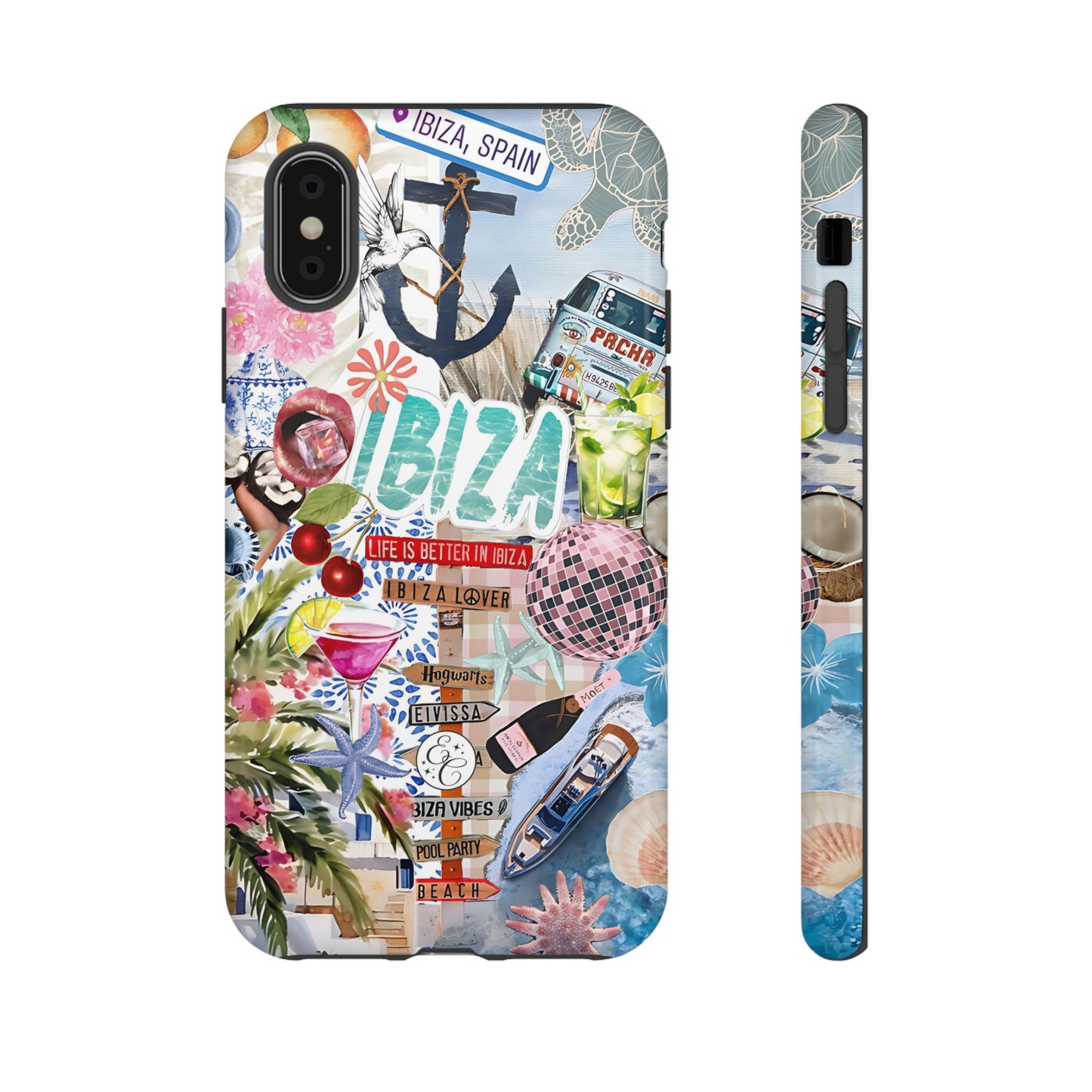 Ibiza Summer Vibes Collage Tough Phone Case