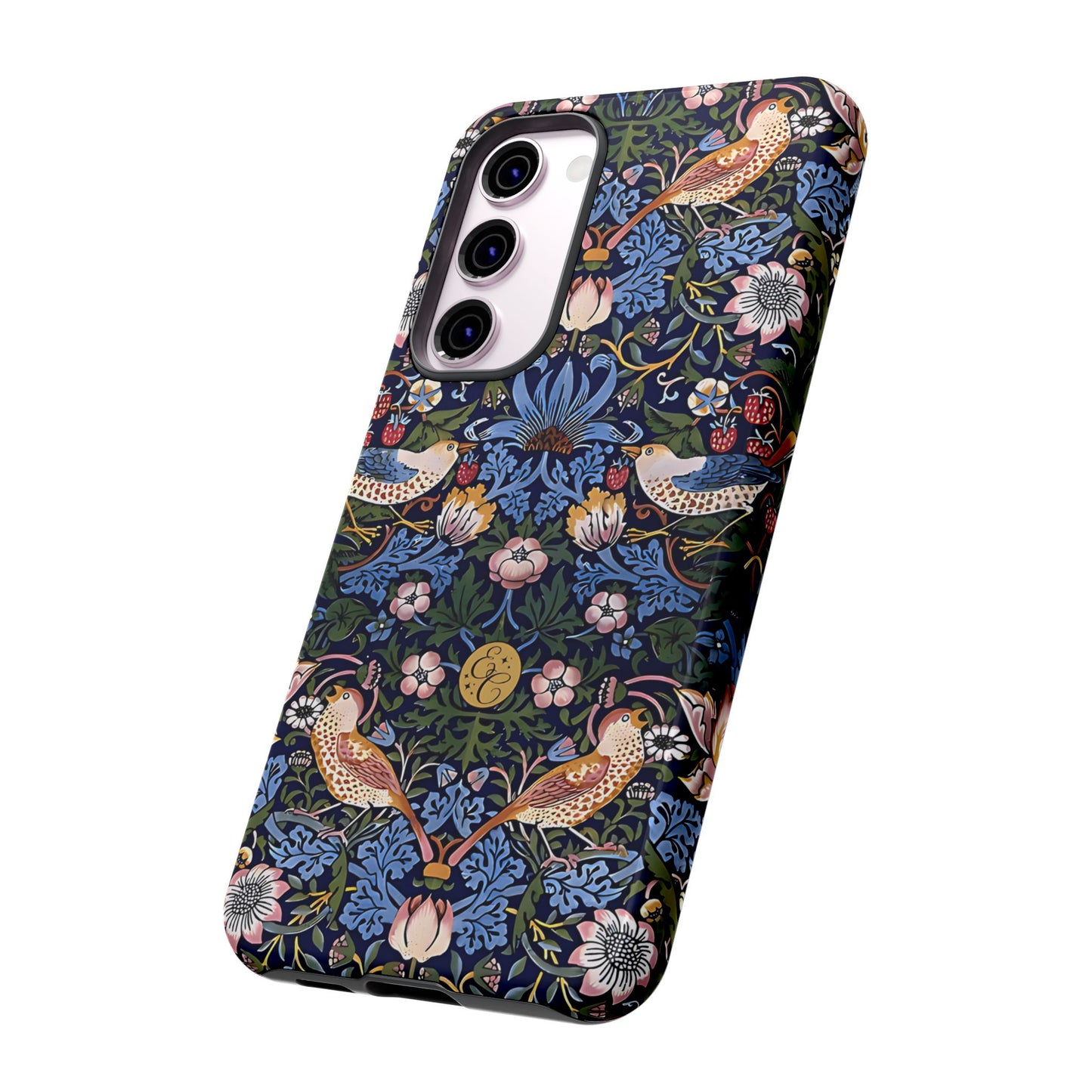 William Morris Strawberry Thief Tough Phone Case