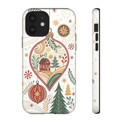 Cozy Christmas Ornament Tough Phone Case