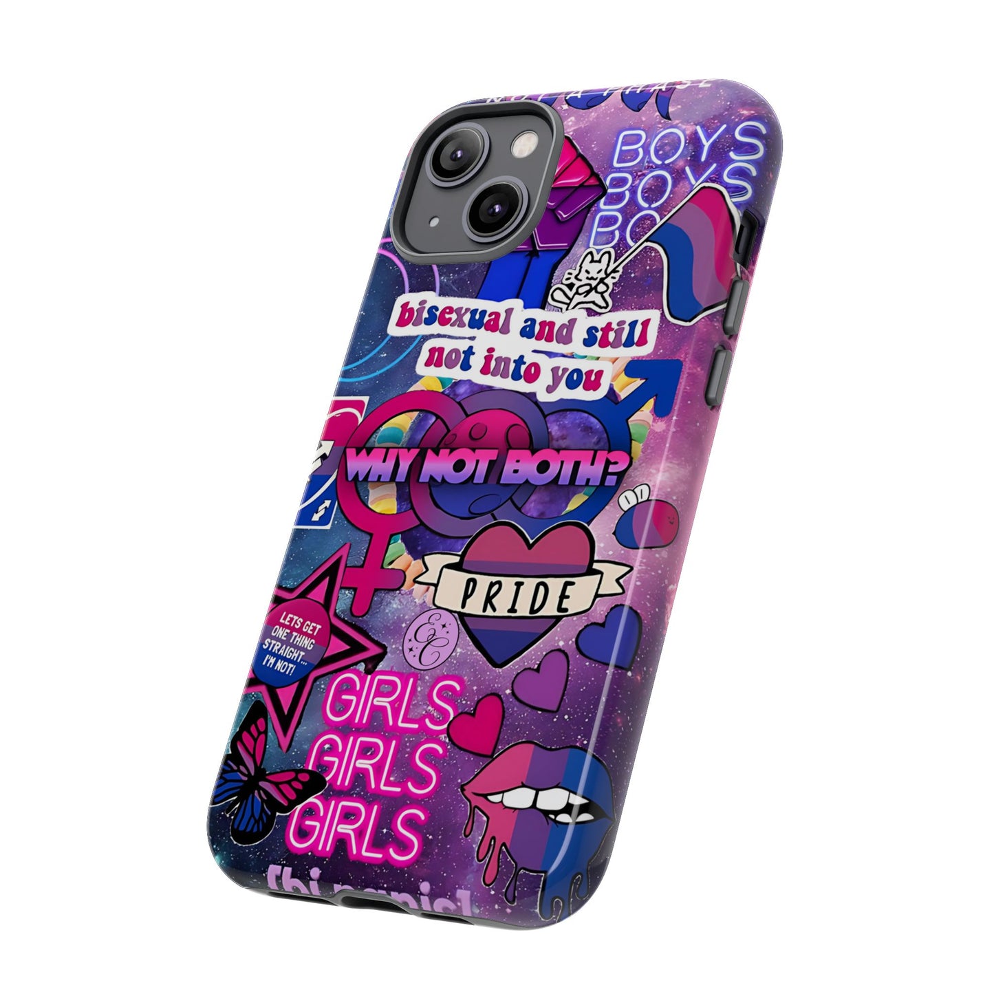 Bisexual Pop Art Tough Phone Case