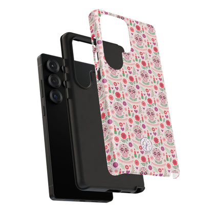 Pink Boho Día de los Muertos Phone Case