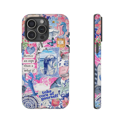 Coquette Summer Time Collage Tough Phone Case