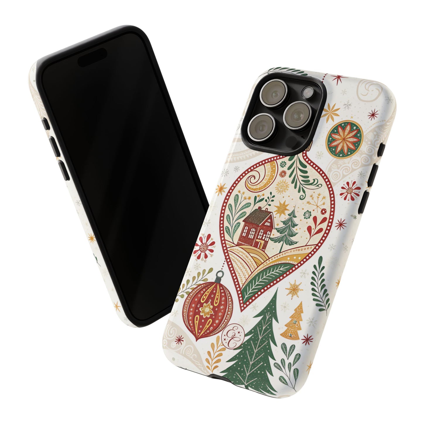 Cozy Christmas Ornament Tough Phone Case