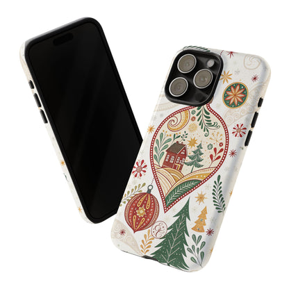 Cozy Christmas Ornament Tough Phone Case