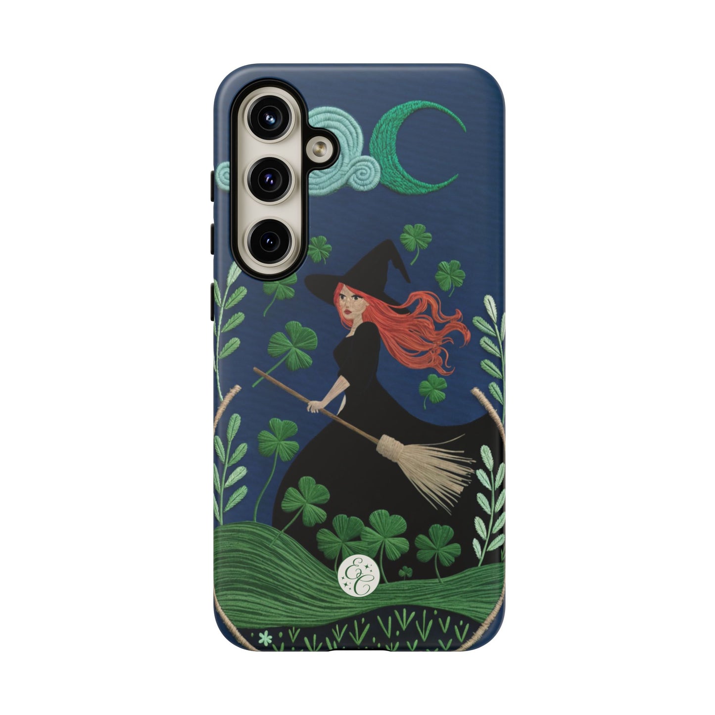 Irish Witch’s Moonlit Stroll Tough Phone Case