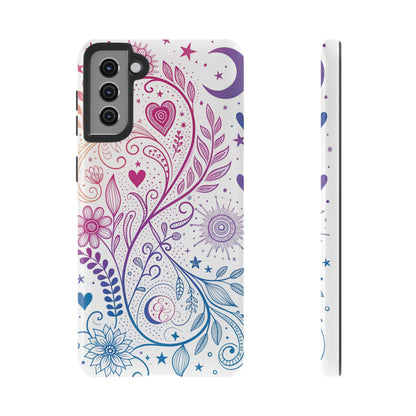 Subtel Bisexual Boho Doodle Tough Phone Case