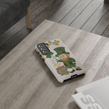 Cute Leprechaun Tough Phone Case