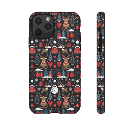 Christmas Holiday Pattern Tough Phone Case