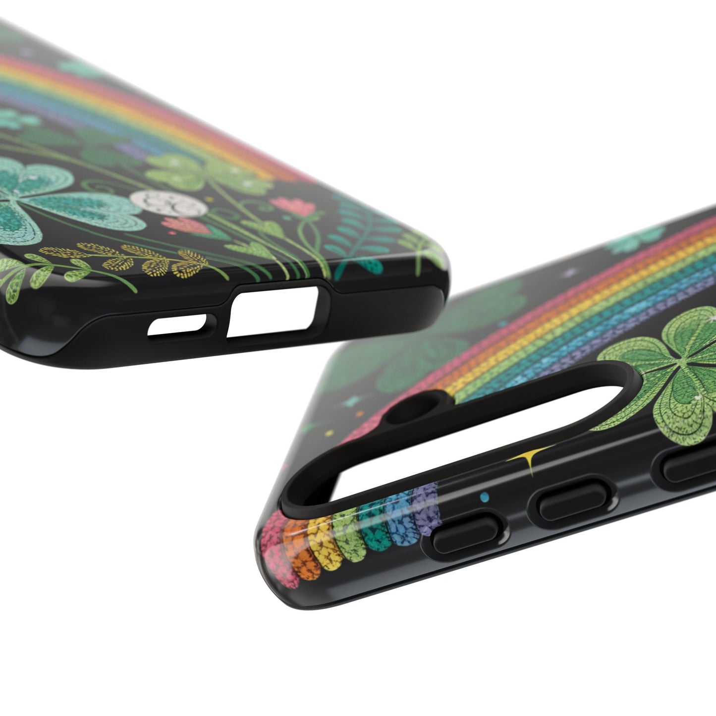 Rainbow & Shamrock Tough Phone Case