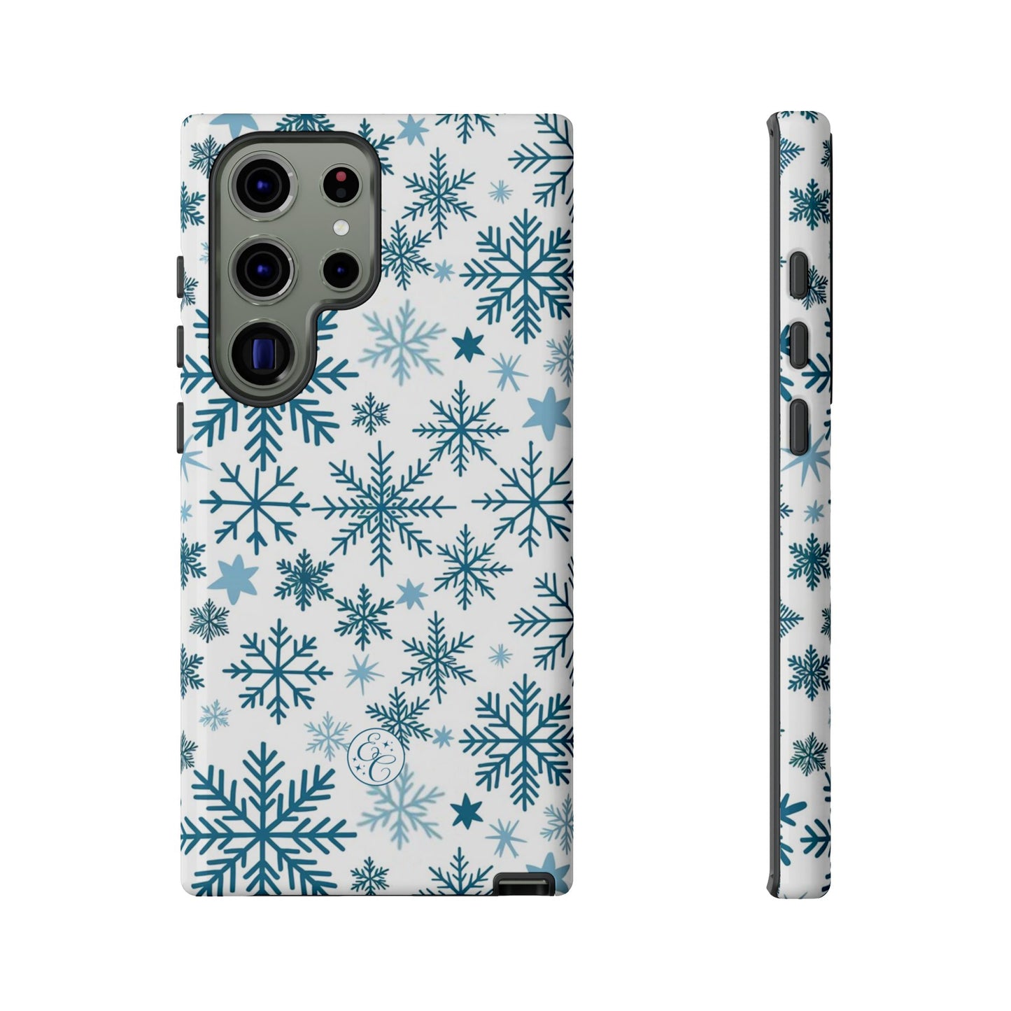 Winter Snowflakes Pattern Tough Phone Case