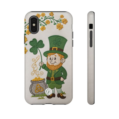 Cute Leprechaun Tough Phone Case