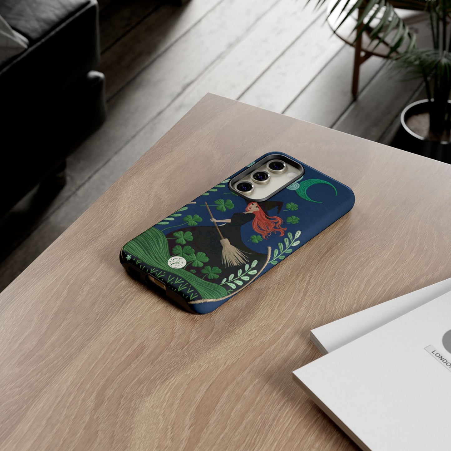 Irish Witch’s Moonlit Stroll Tough Phone Case