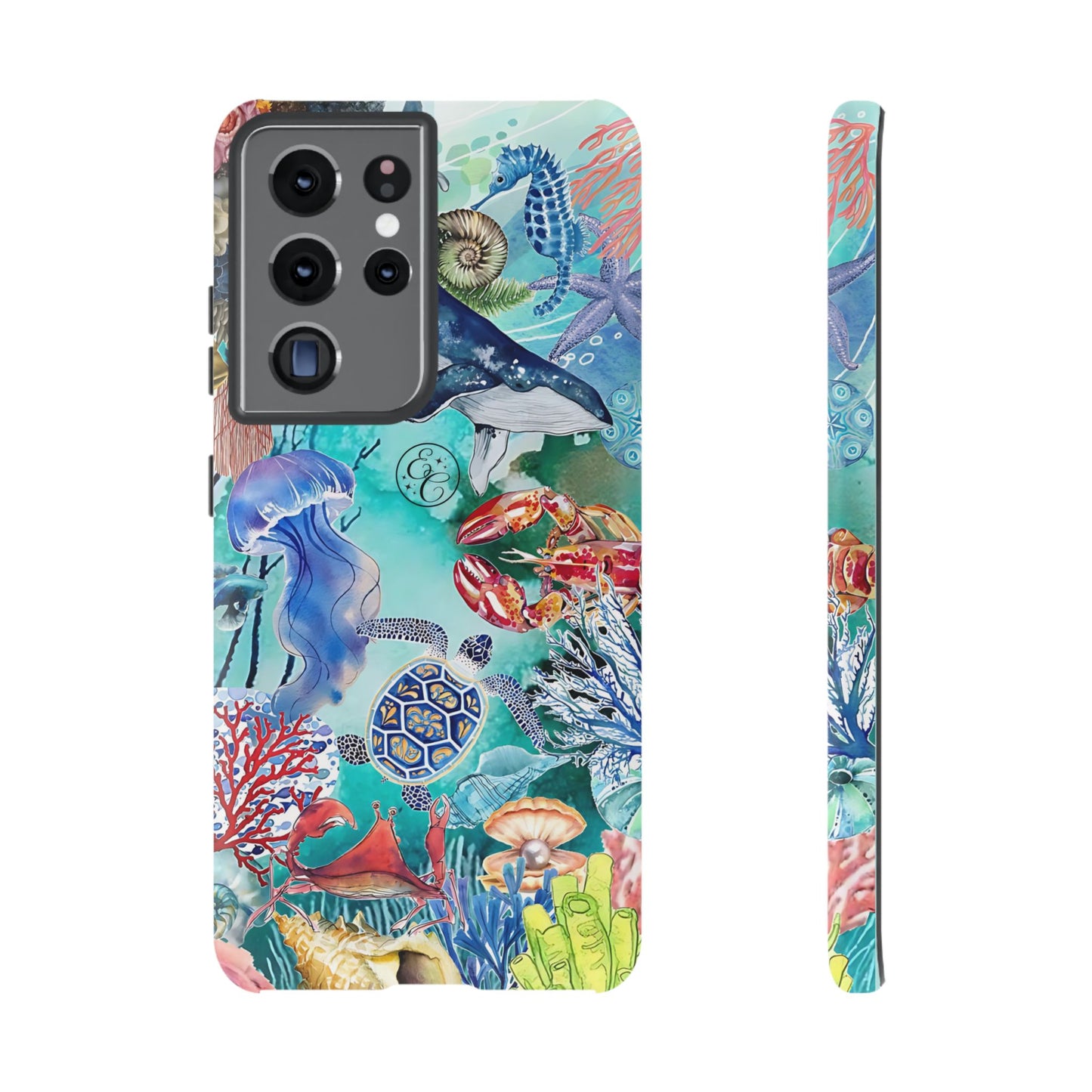 Ocean Wonders Collage Tough Phone Case