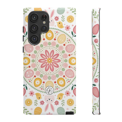Colorful Easter Mandala Tough Phone Case
