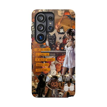 Halloween Aesthetic Collage Tough Phone Case