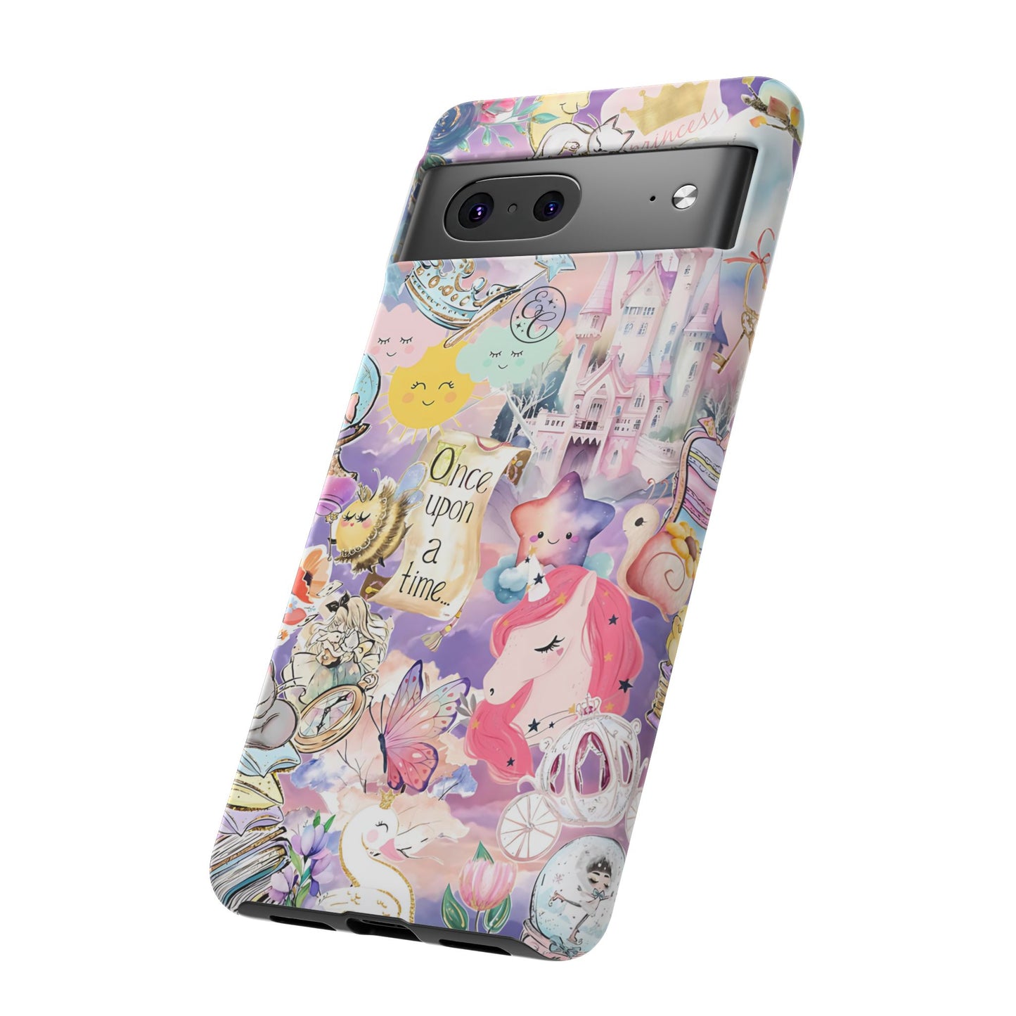 Whimsical Fairytale Collage Tough Phone Case