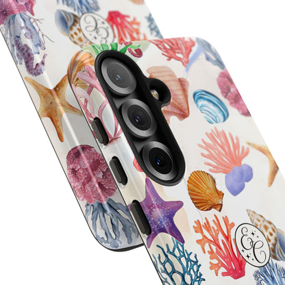 Coral & Sea Shells Tough Phone Case