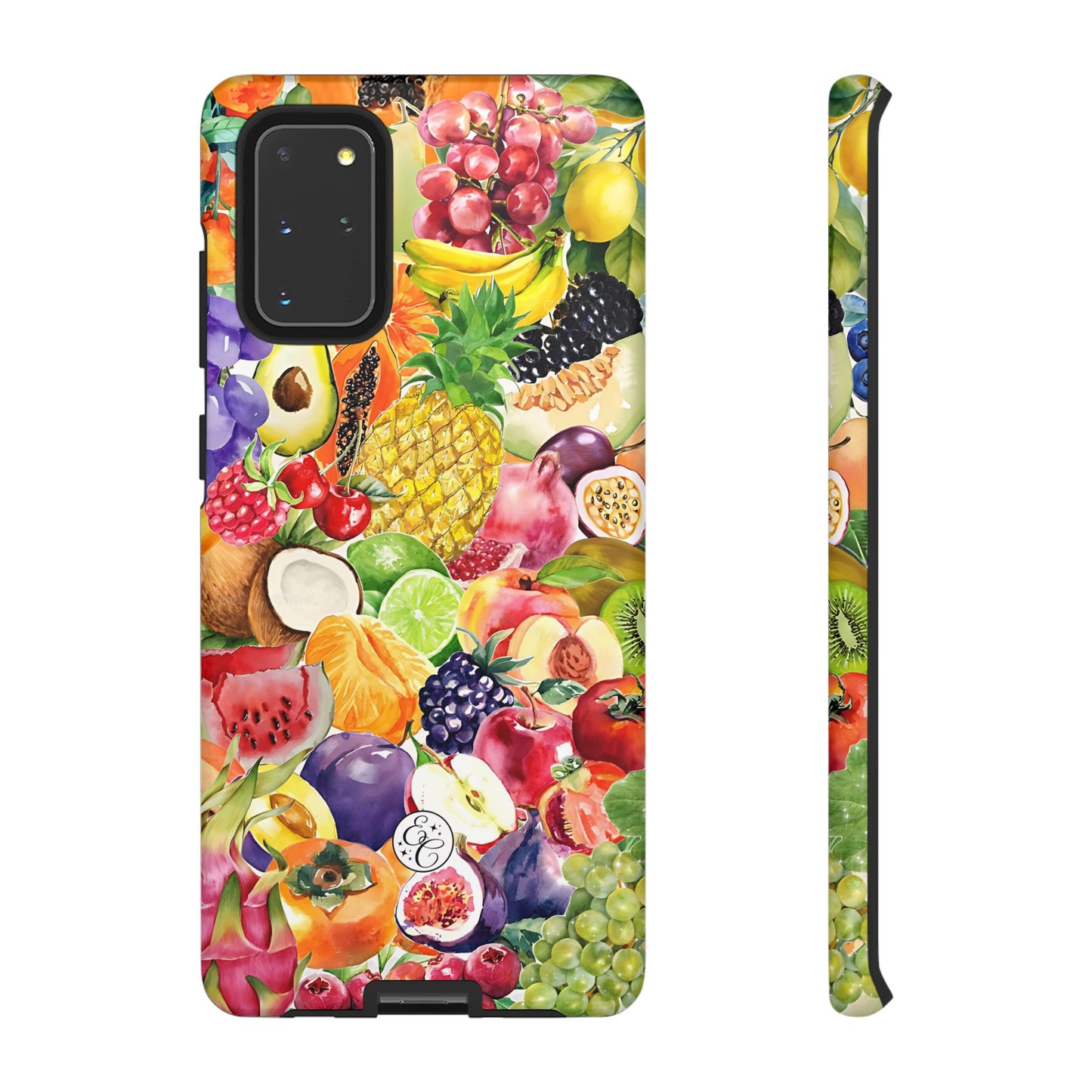 Colorful Fruits Collage Tough Phone Case