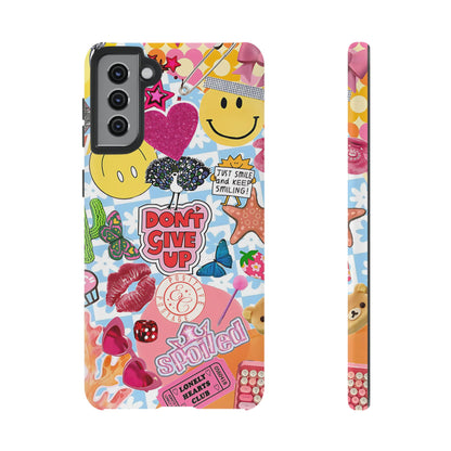 Pop Art Collage Tough Phone Case