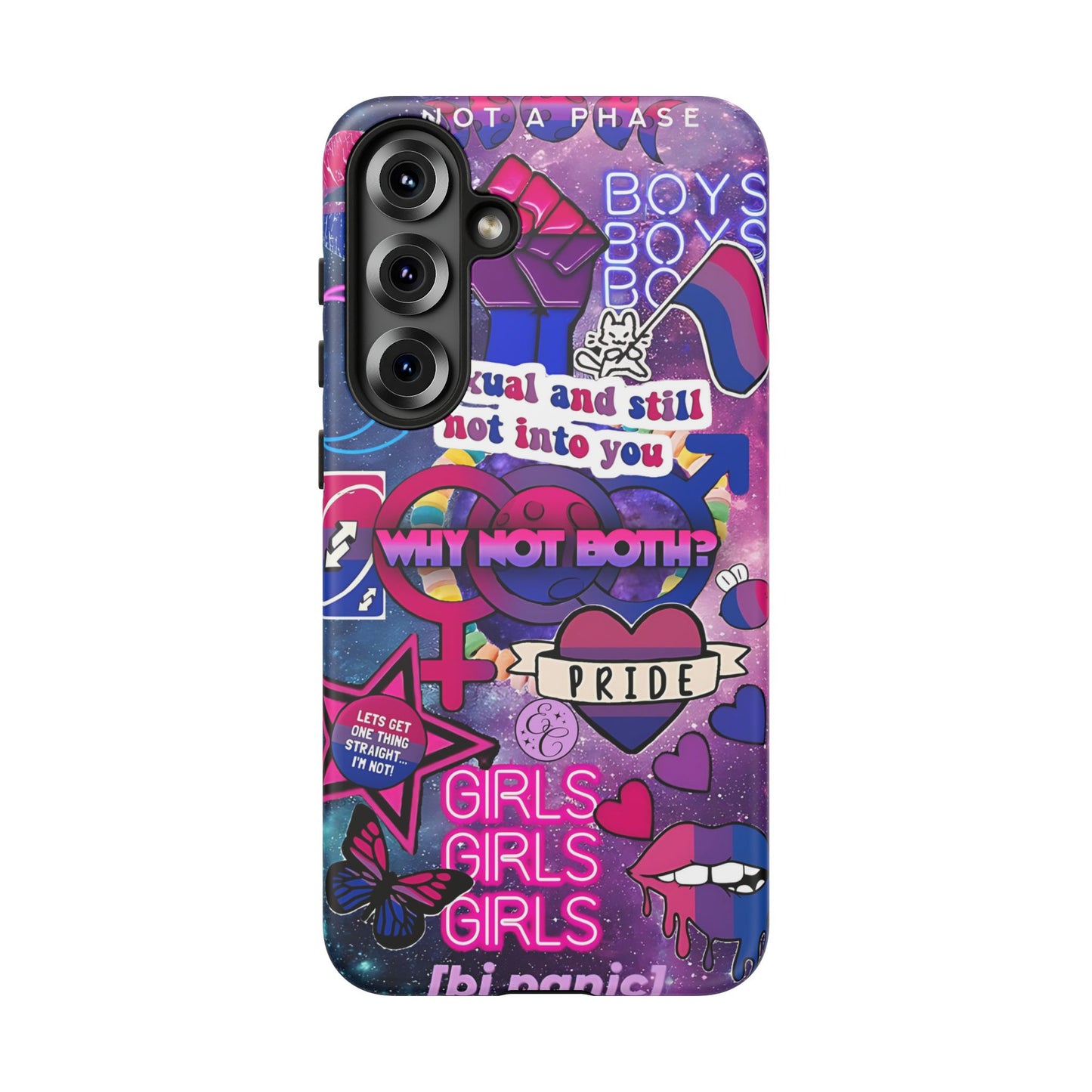 Bisexual Pop Art Tough Phone Case