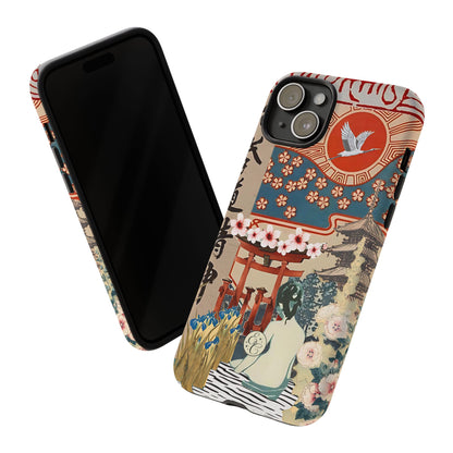 Japanese Style Art Tough Phone Case