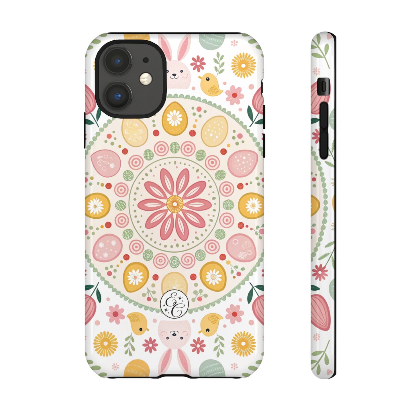 Colorful Easter Mandala Tough Phone Case