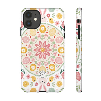 Colorful Easter Mandala Tough Phone Case