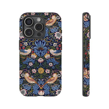 William Morris Strawberry Thief Tough Phone Case