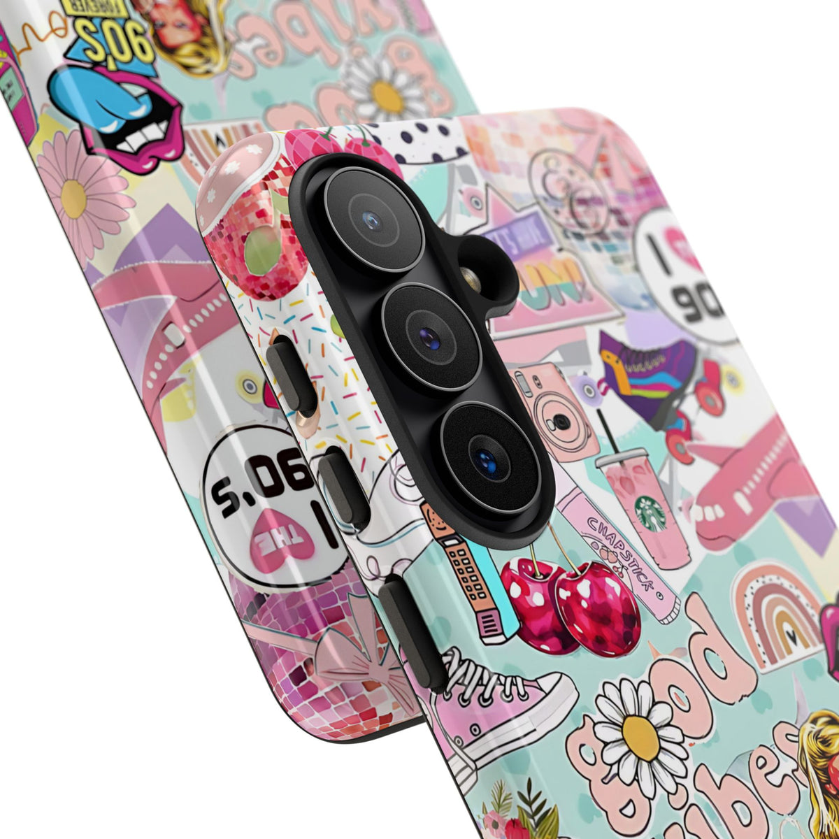 90s Nostalgia Collage Tough Phone Case