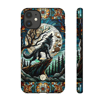 Howling Wolf Tough Phone Case