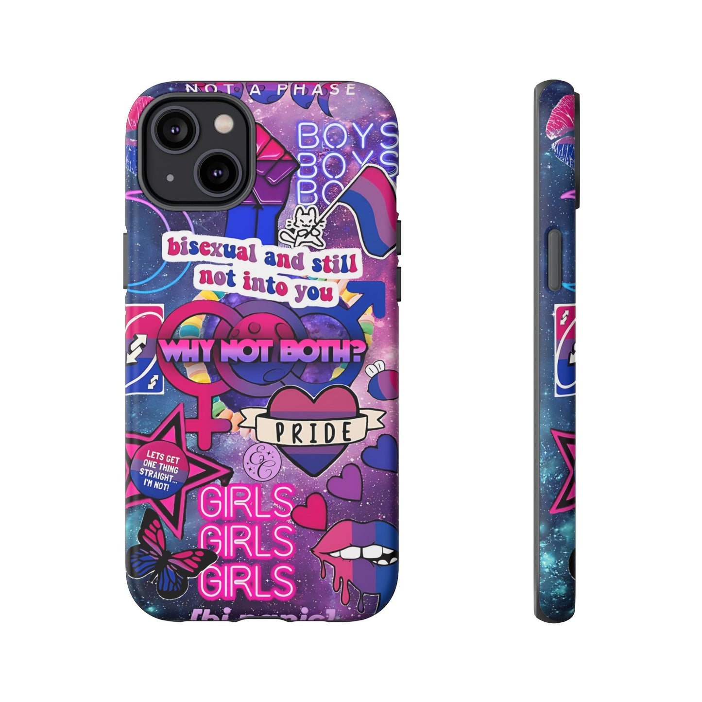 Bisexual Pop Art Tough Phone Case