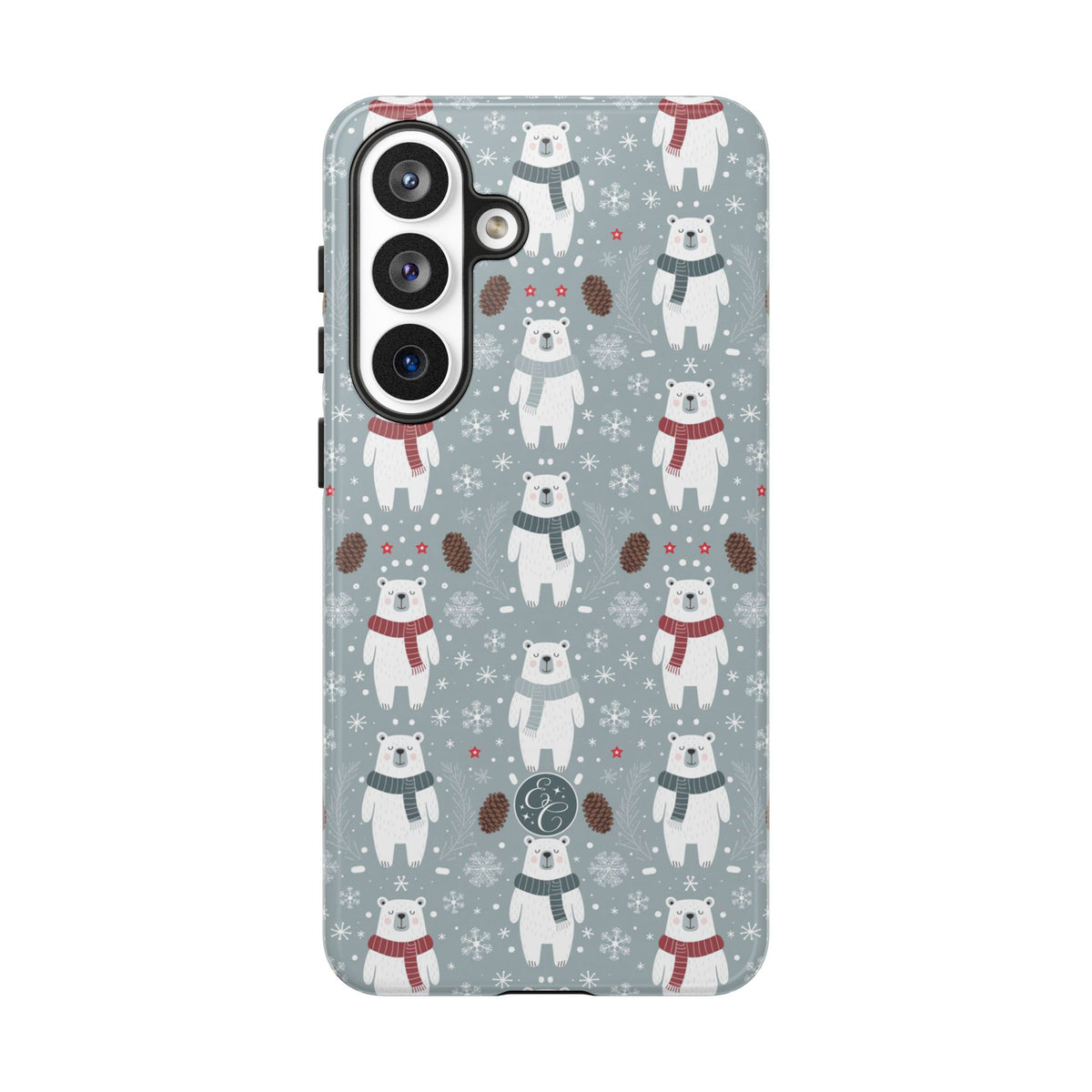 Cute Polar Bear Christmas Phone Case
