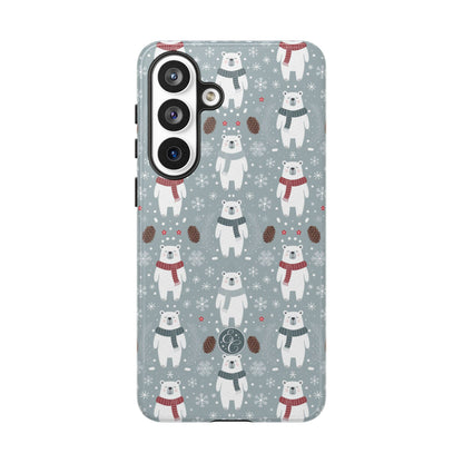 Cute Polar Bear Christmas Phone Case