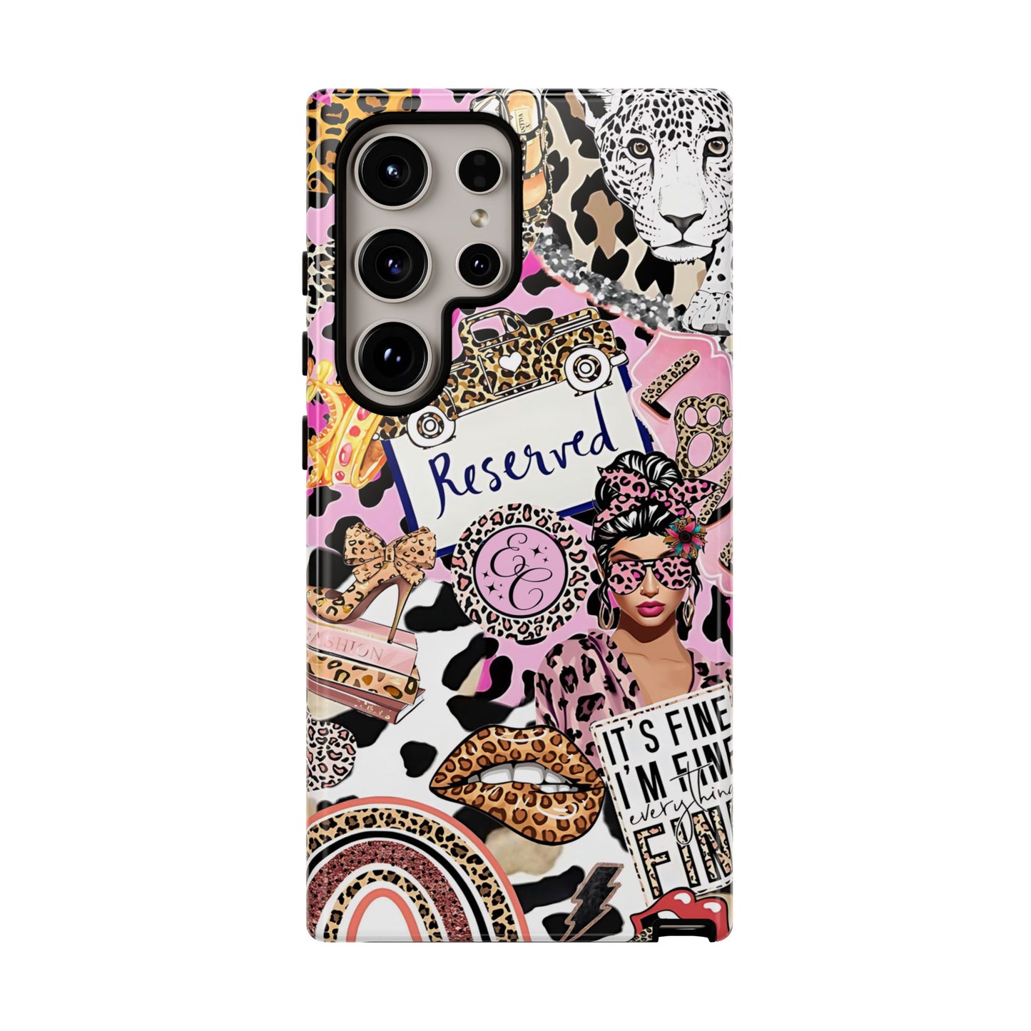 Leopard Wild Glamour Tough Phone Case