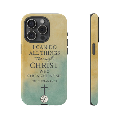 Philippians 4:13 Tough Phone Case