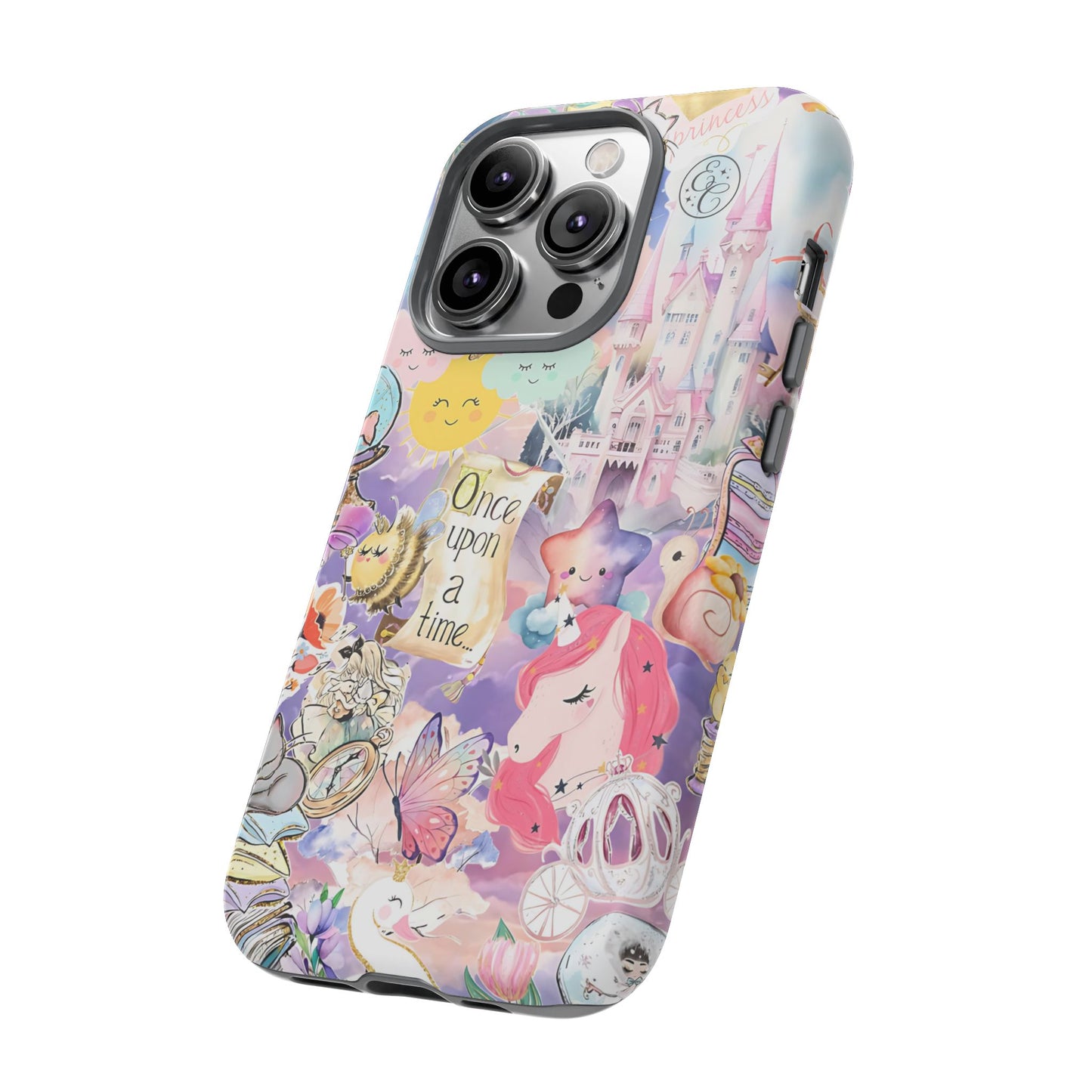 Whimsical Fairytale Collage Tough Phone Case