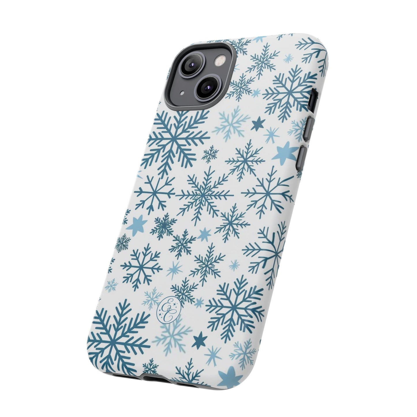 Winter Snowflakes Pattern Tough Phone Case