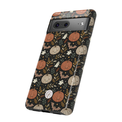 Spooky Halloween Boho Pattern Tough Phone Case