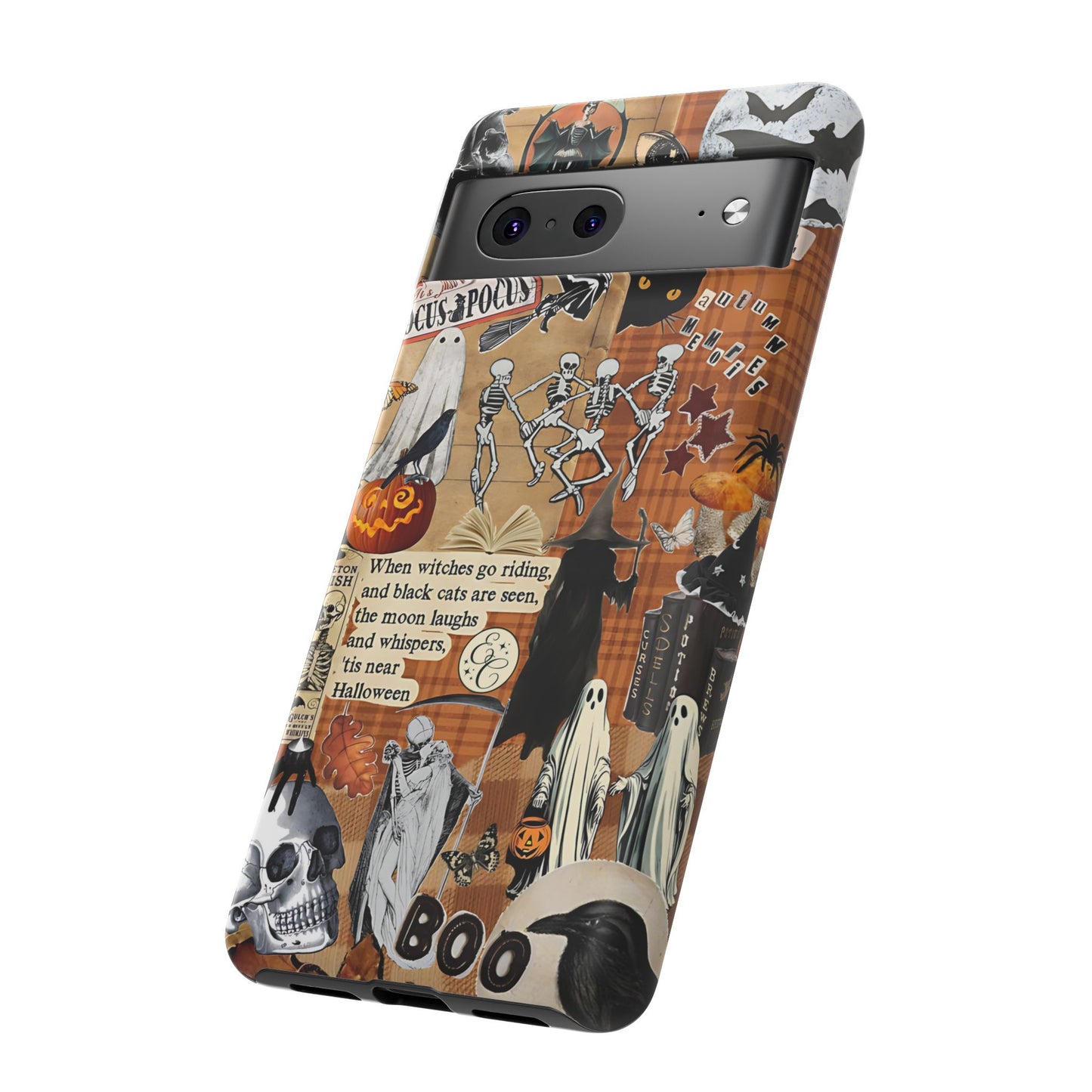 Halloween Spooky Collage Tough Phone Case